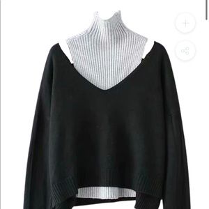 Brand new 2 piece sweater one size